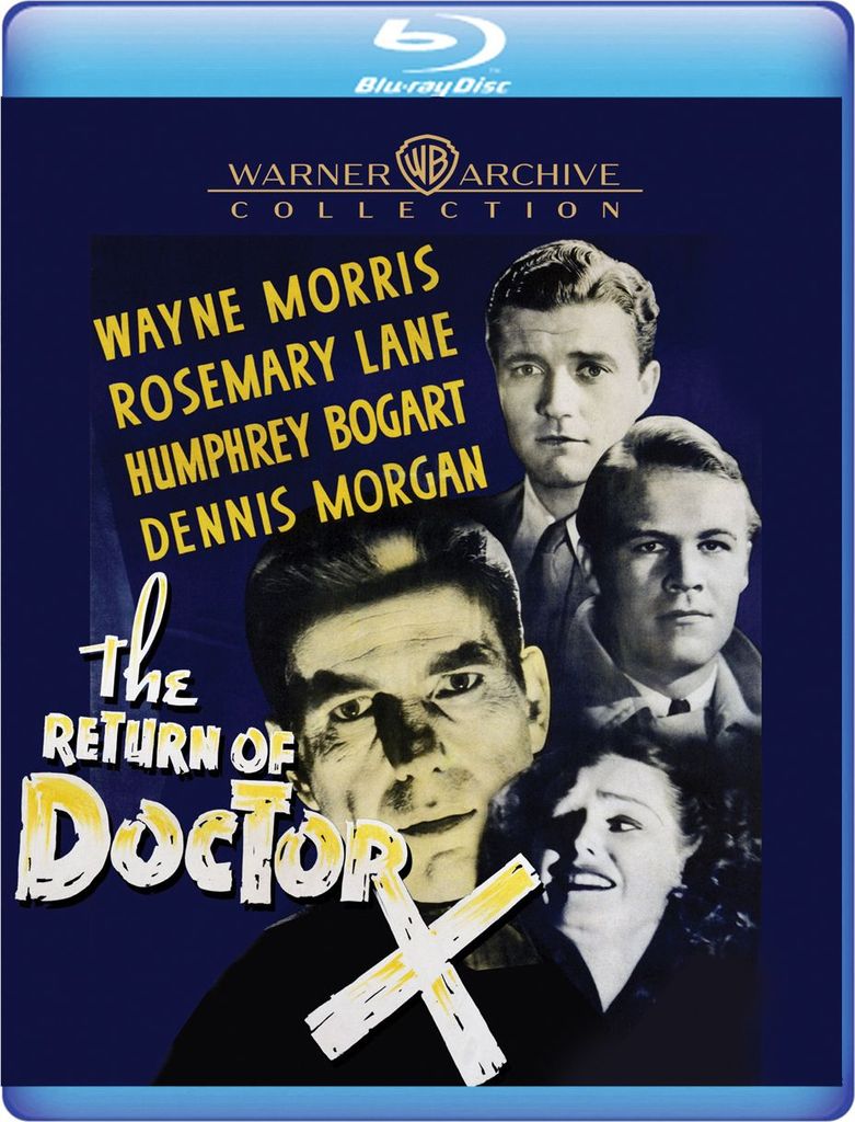 The Return of Doctor X Blu-ray Front Cover