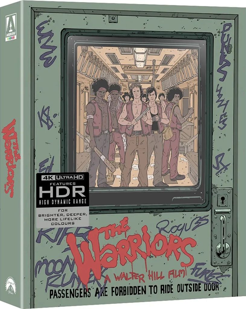 The Warriors 4K UHD Blu-ray Slip Cover
