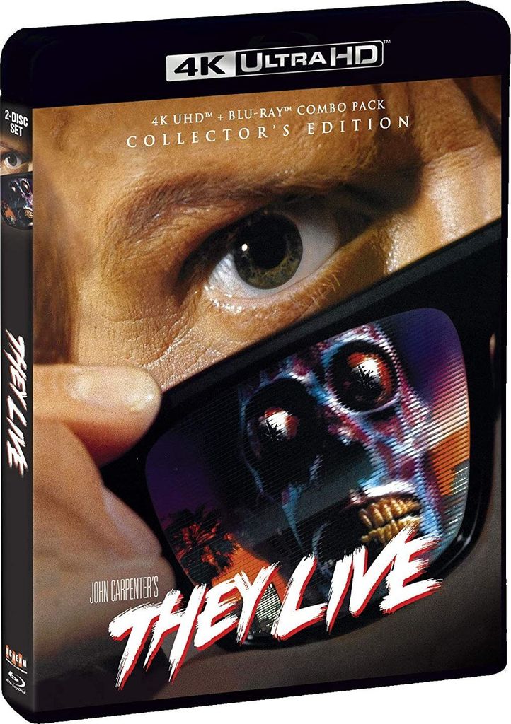 They Live 4K UHD Blu-ray Overview Cover