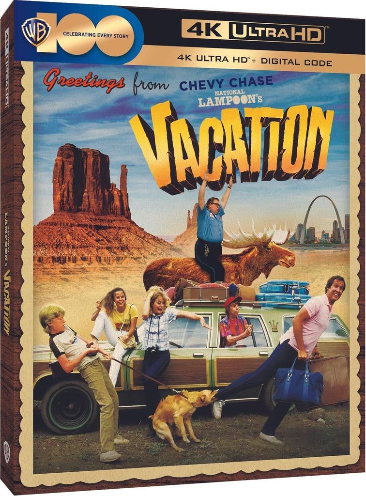 Vacation 4K UHD Blu-ray Slip Cover