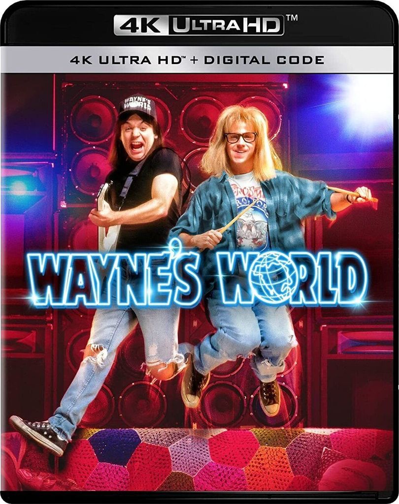 Wayne's World 4K UHD Blu-ray Overview Cover