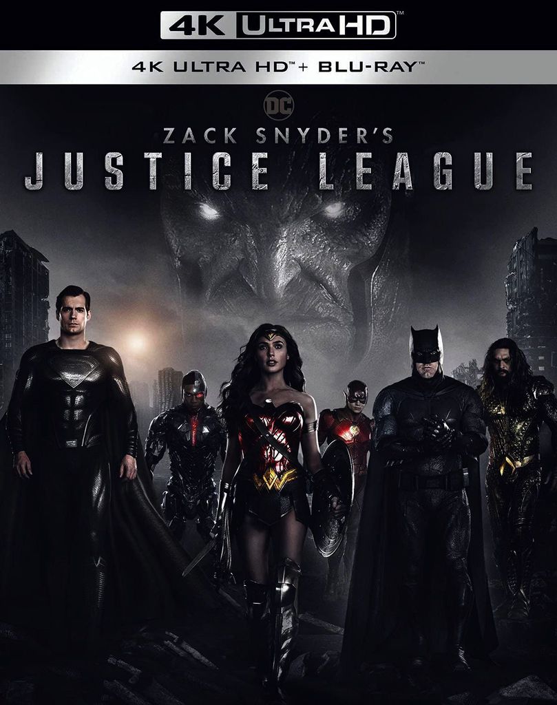 Zack Snyder's Justice League 4K UHD Blu-ray Slip Cover