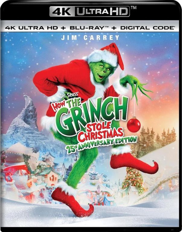 How the Grinch Stole Christmas 4K UHD Blu-ray Front