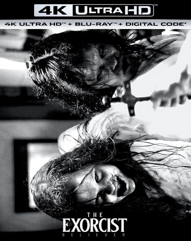The Exorcist: Believer 4K UHD Blu-ray Slip Cover