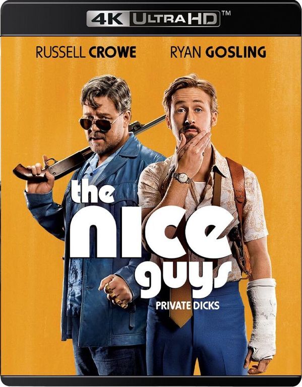 The Nice Guys 4K UHD Blu-ray Front Cover