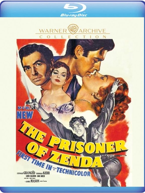 The Prisoner of Zenda Blu-ray Front