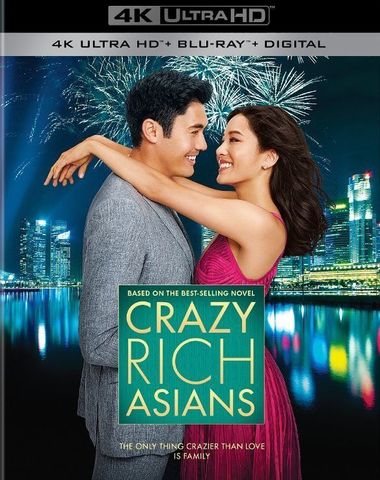 Crazy Rich Asians 4K UHD Blu-ray Slip Cover