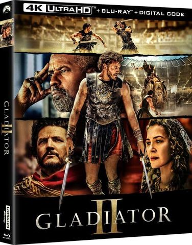 Gladiator II 4K UHD Blu-ray Slip Cover