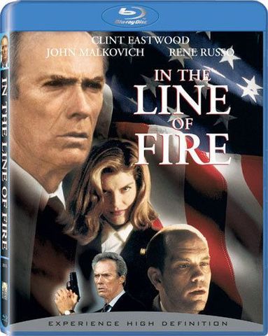 In the Line of Fire Blu-ray Front Cover
