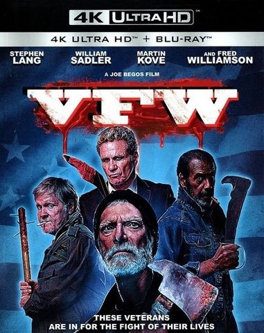 VFW 4K UHD Blu-ray Slip Cover