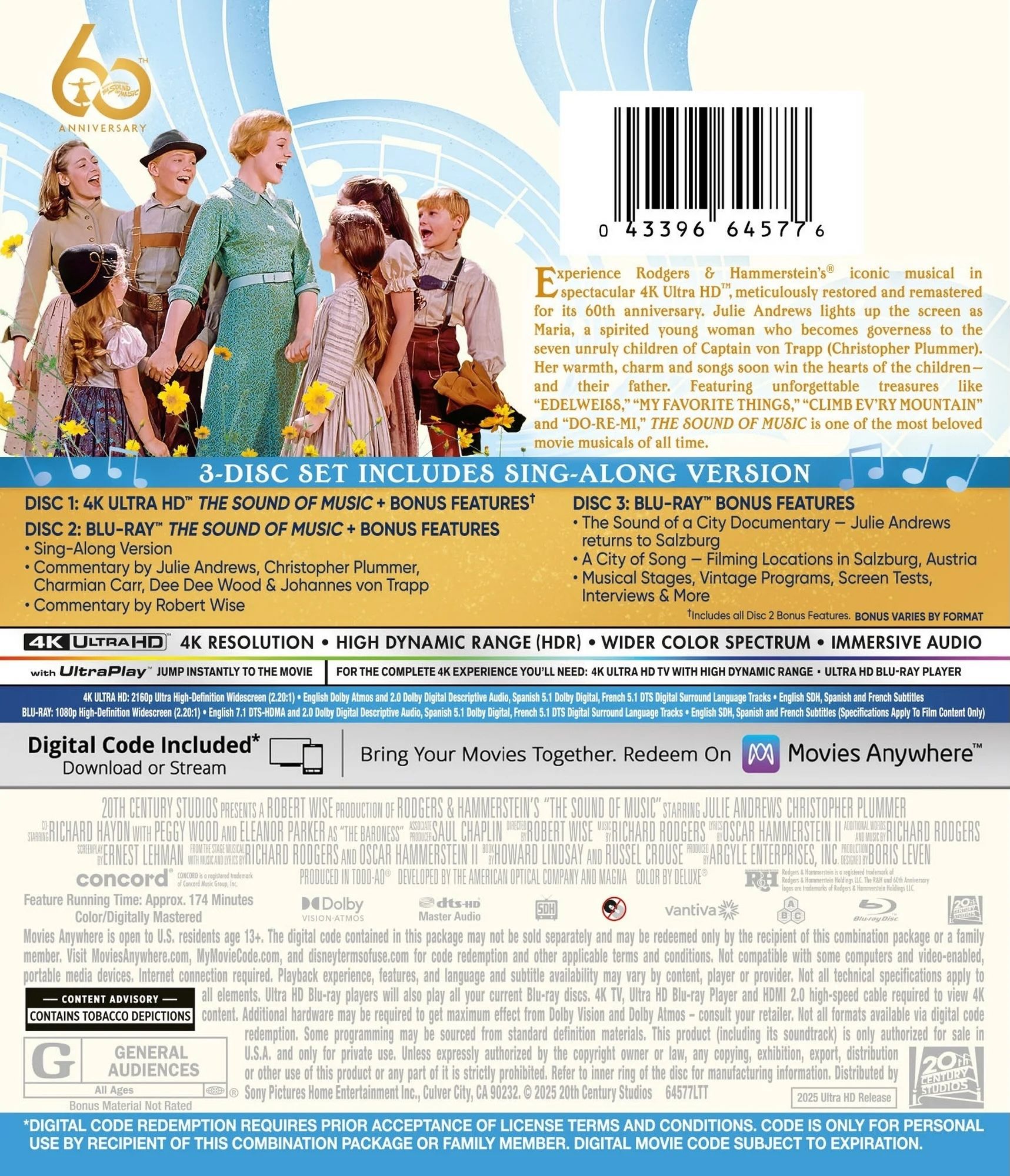 ミュージック Lead MOVIES BEST Blu-ray the_sound_of_music_4k_blu_ray_