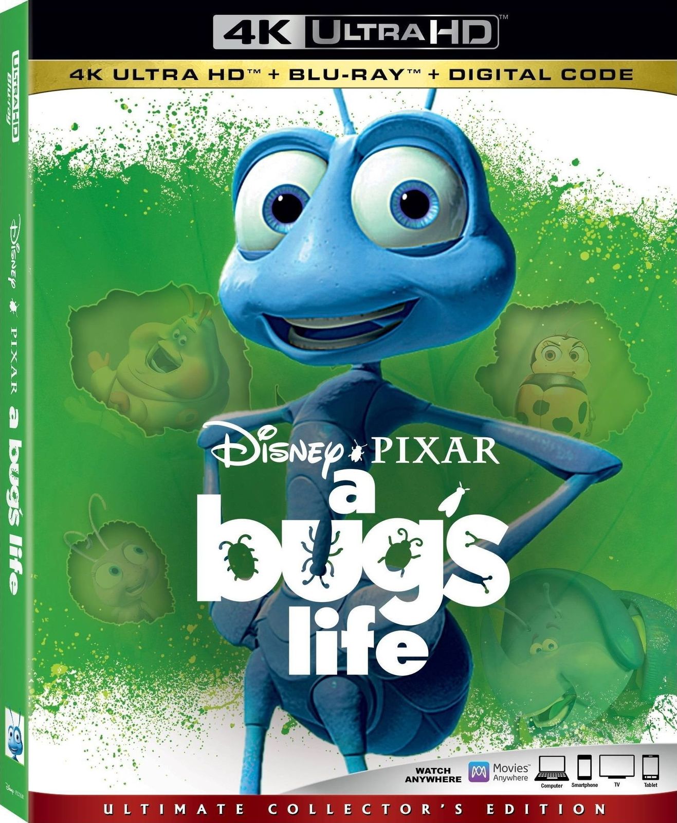 A Bug's Life 4K UHD Blu-ray Slip Cover