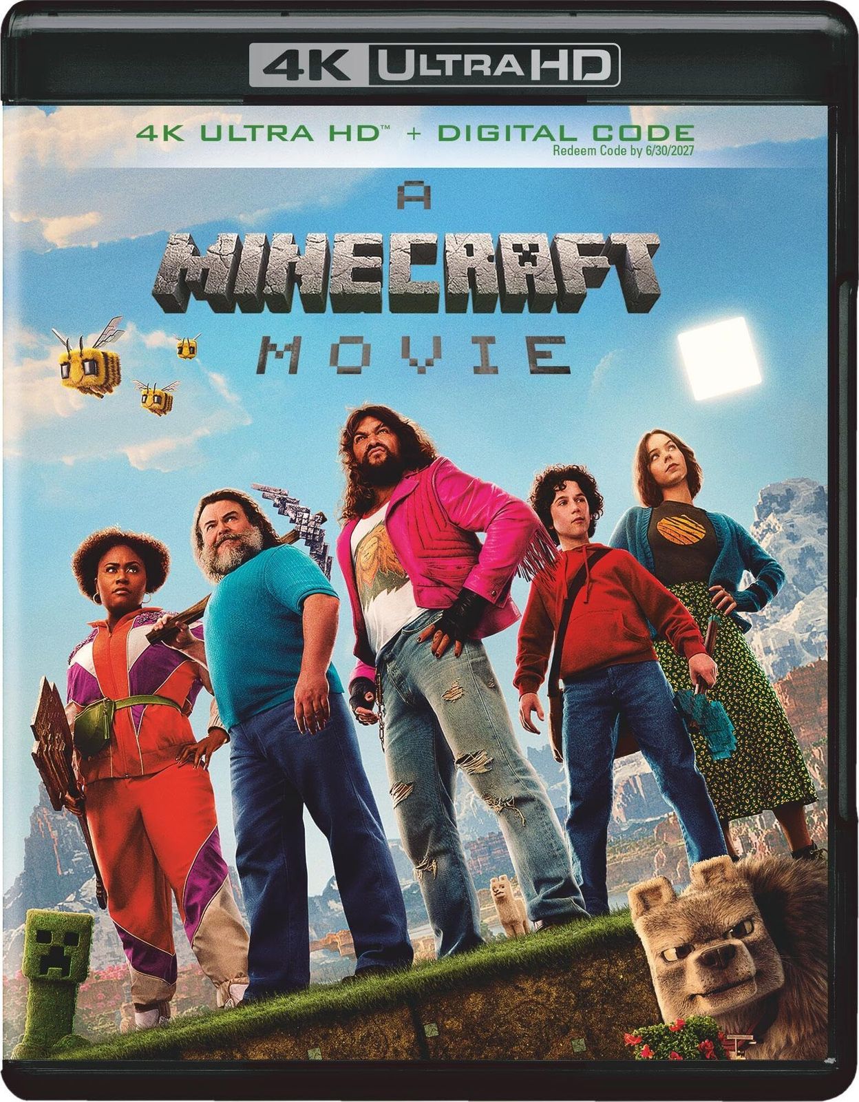 A Minecraft Movie 4K UHD Blu-ray Front