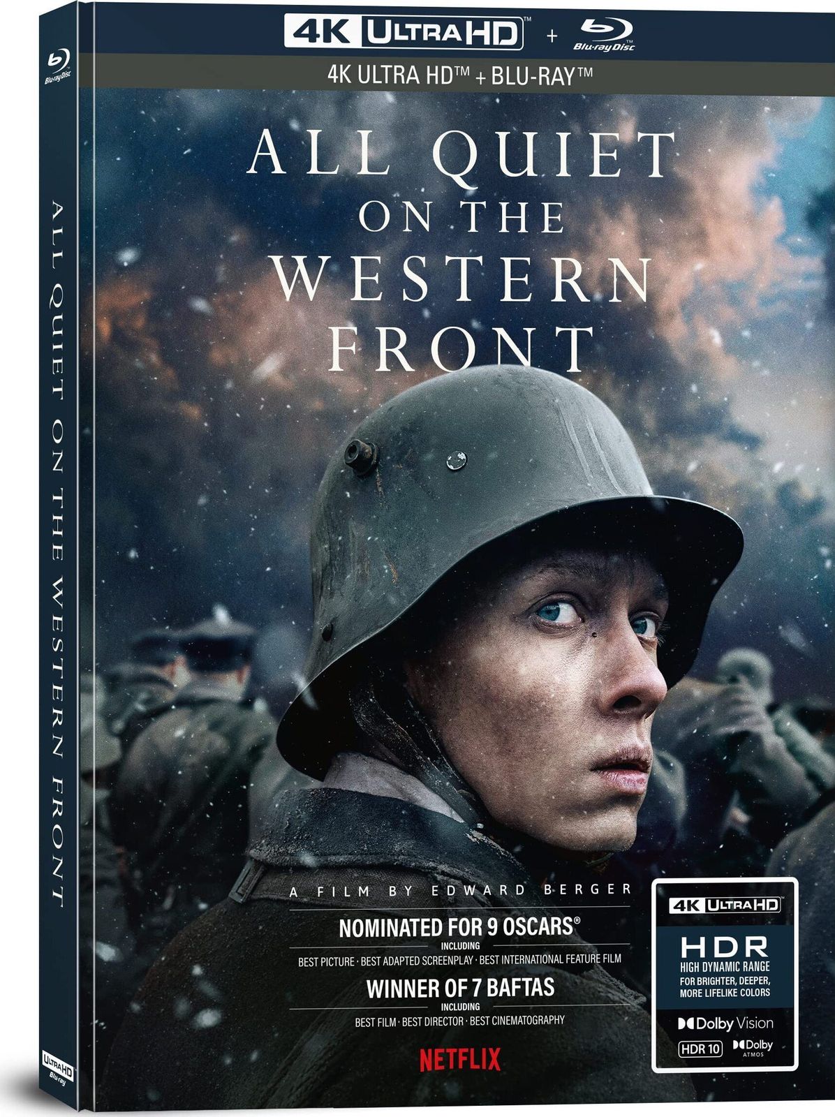 All Quiet on the Western Front 4K UHD Blu-ray Slip Cover