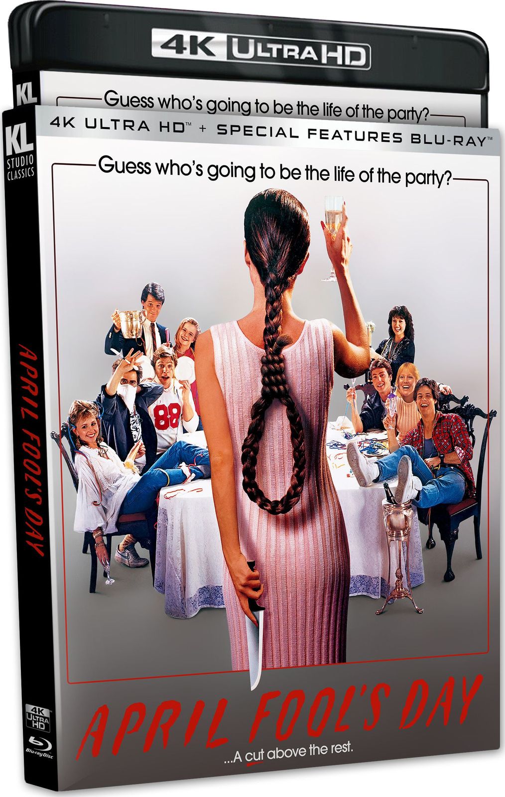 April Fool's Day 4K UHD Blu-ray Slip Cover