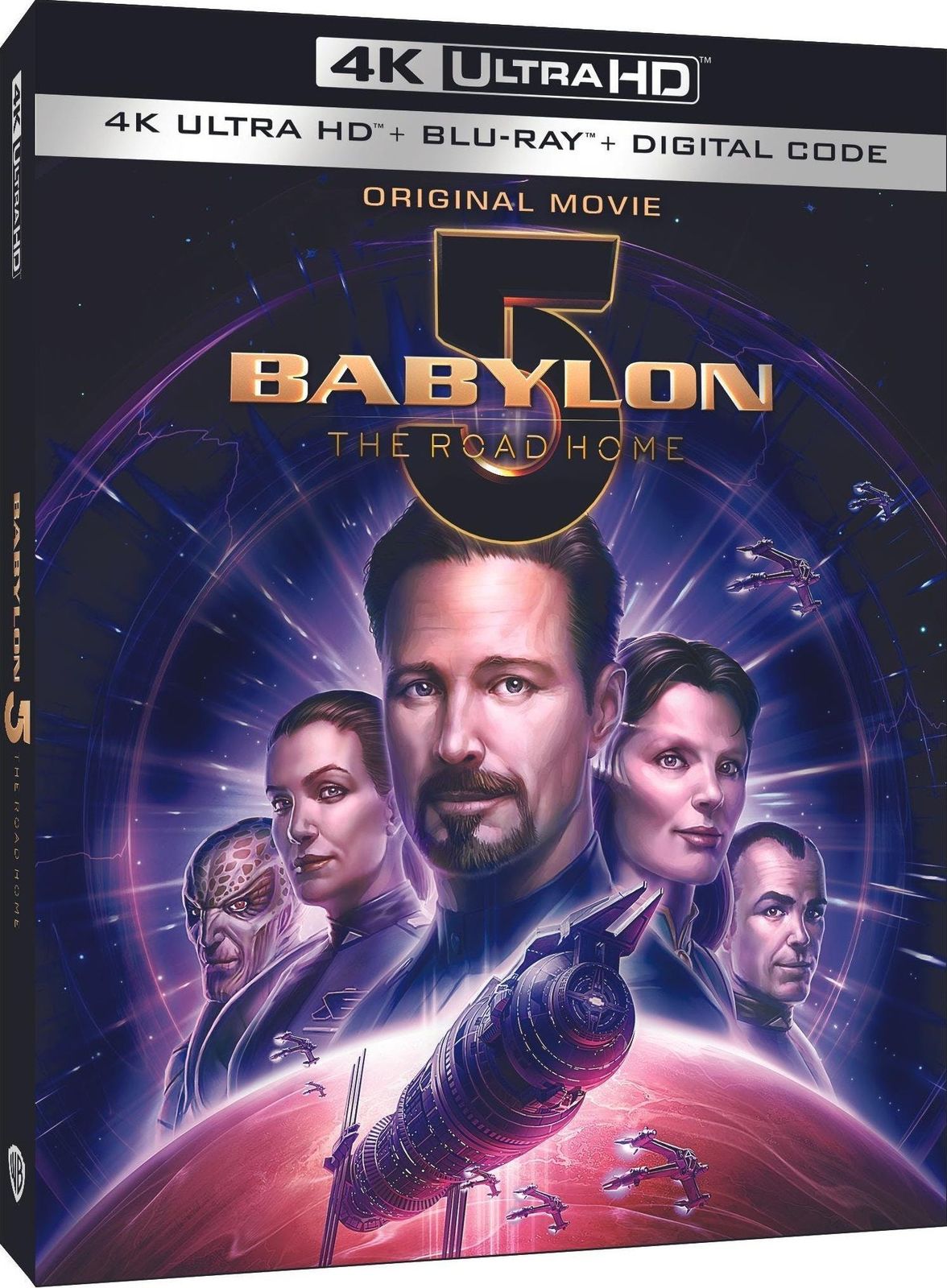 Babylon 5: The Road Home 4K UHD Blu-ray Slip Cover