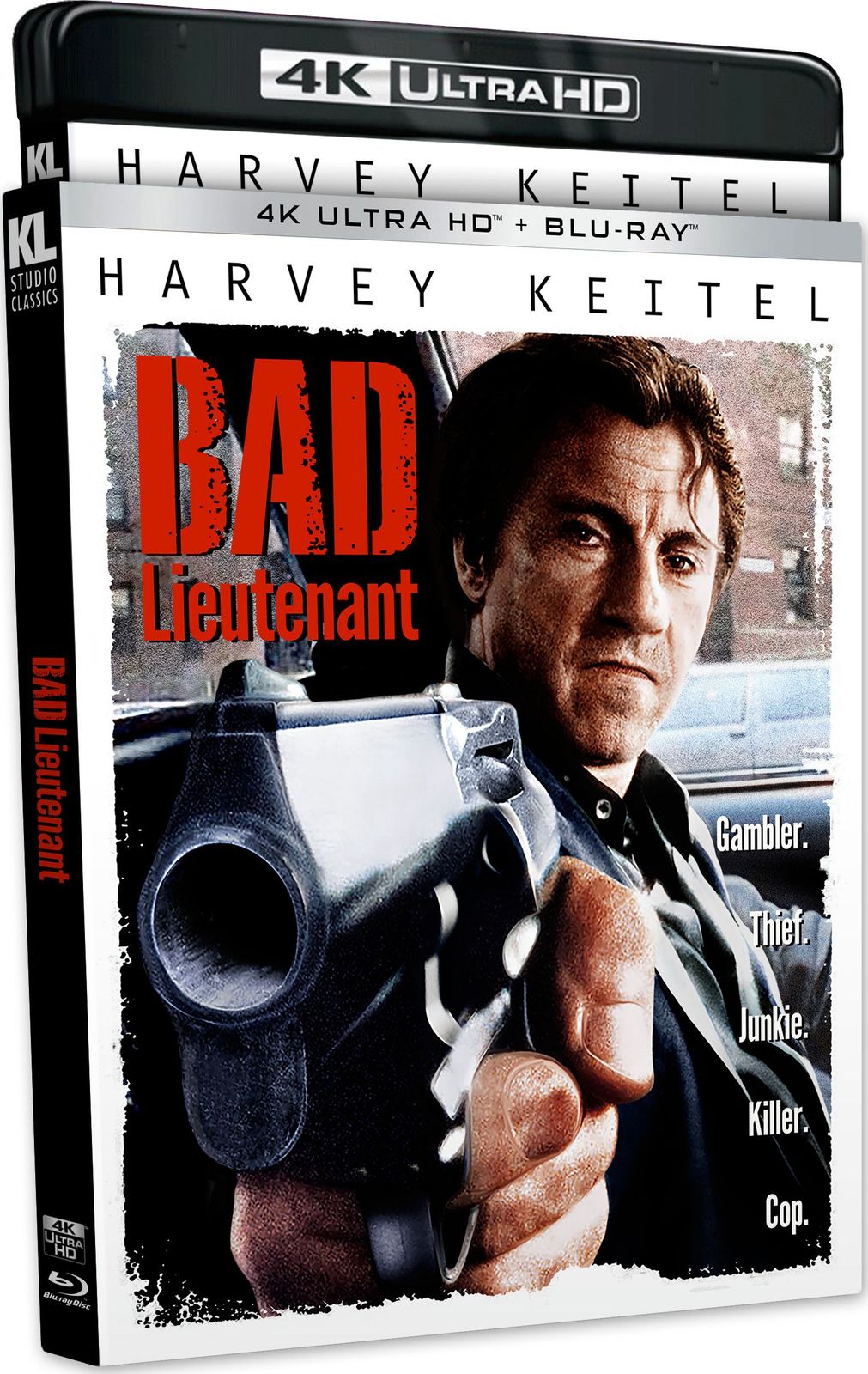 Bad Lieutenant 4K UHD Blu-ray Slip Cover