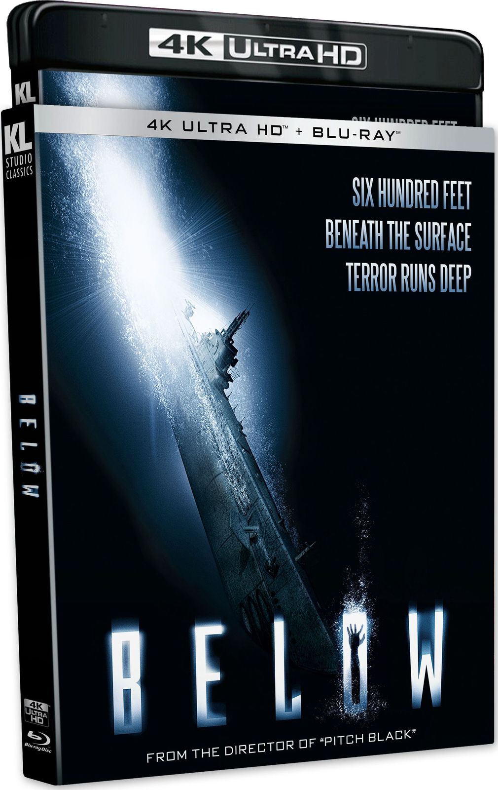 Below 4K UHD Blu-ray Slip Cover