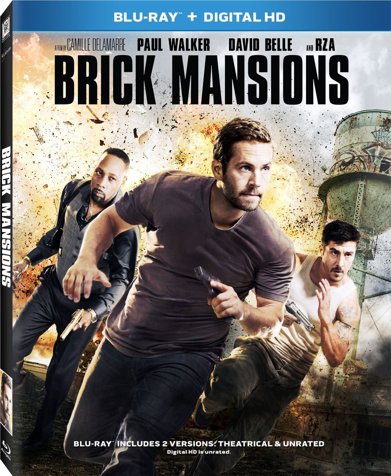Brick Mansions Blu-ray Slip Cover