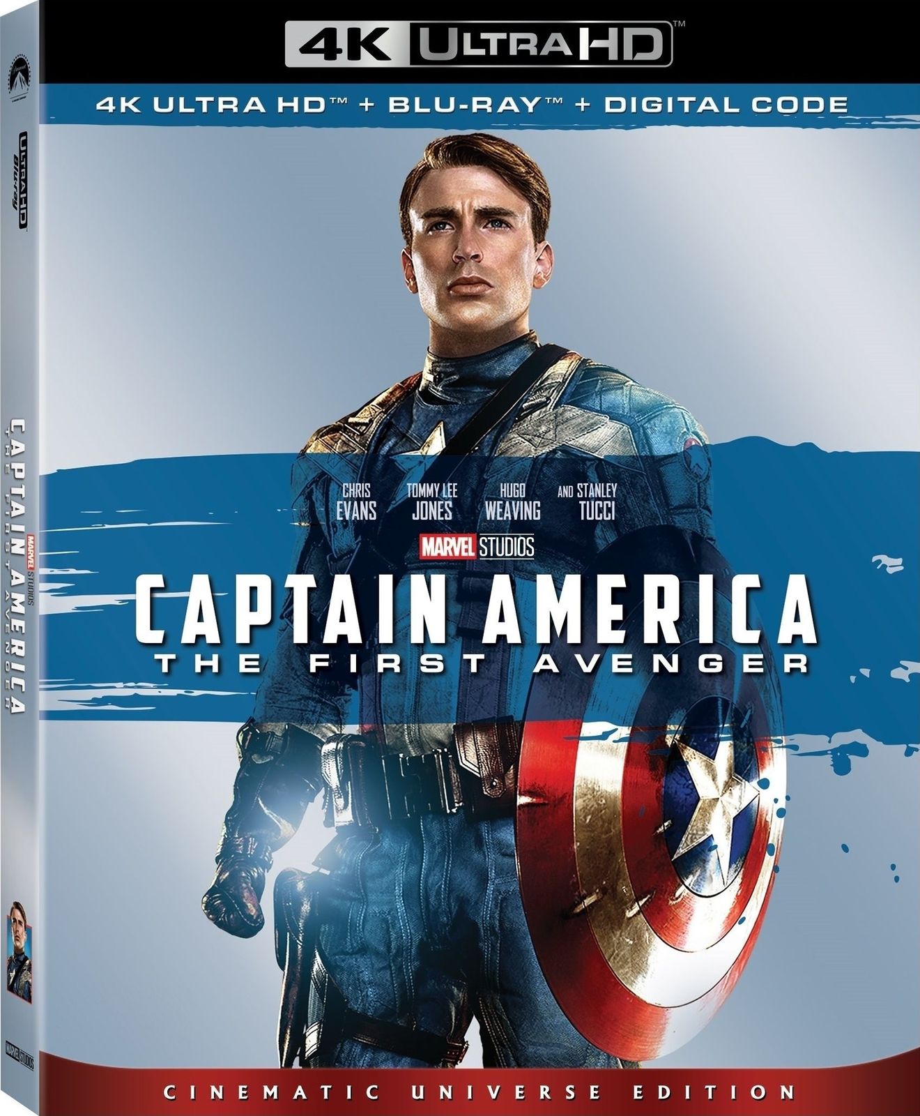 Captain America: The First Avenger 4K UHD Blu-ray Slip Cover