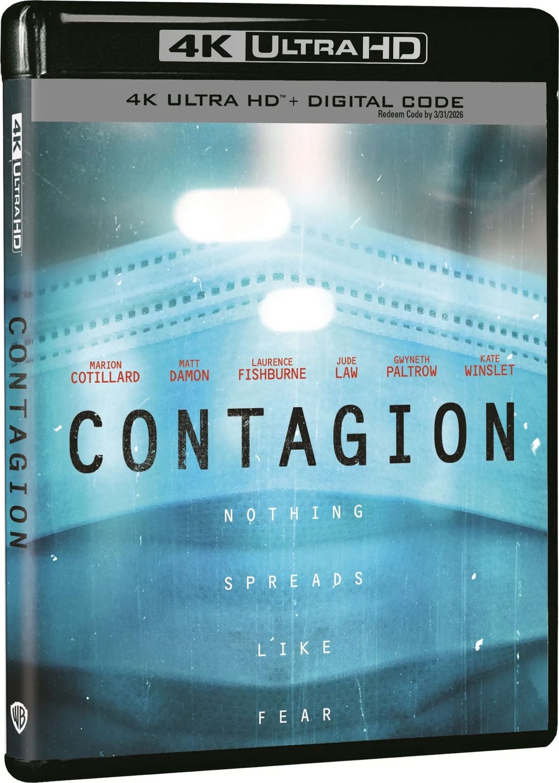 Contagion 4K UHD Blu-ray Overview Cover