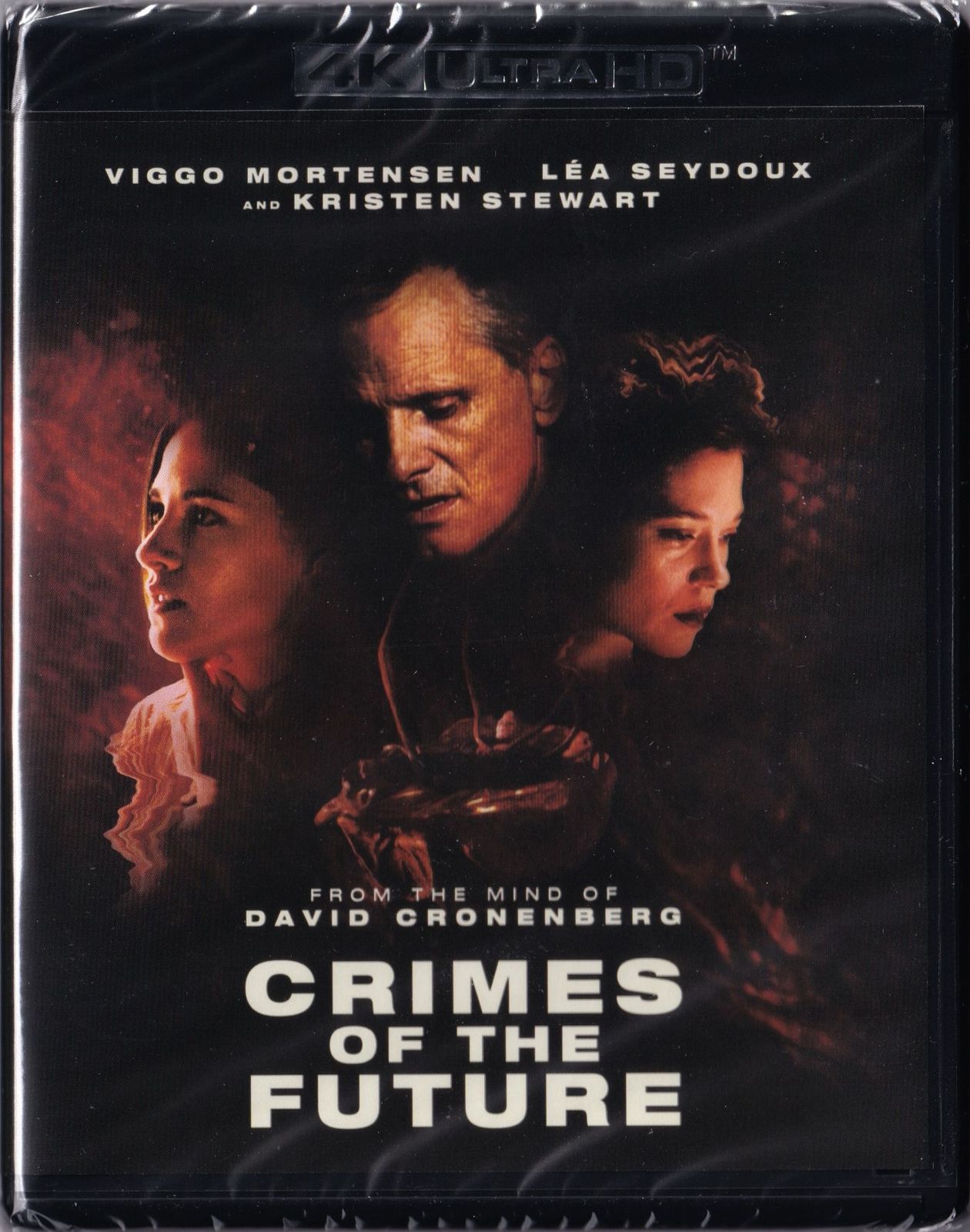 Crimes of the Future 4K UHD Blu-ray Overview Cover