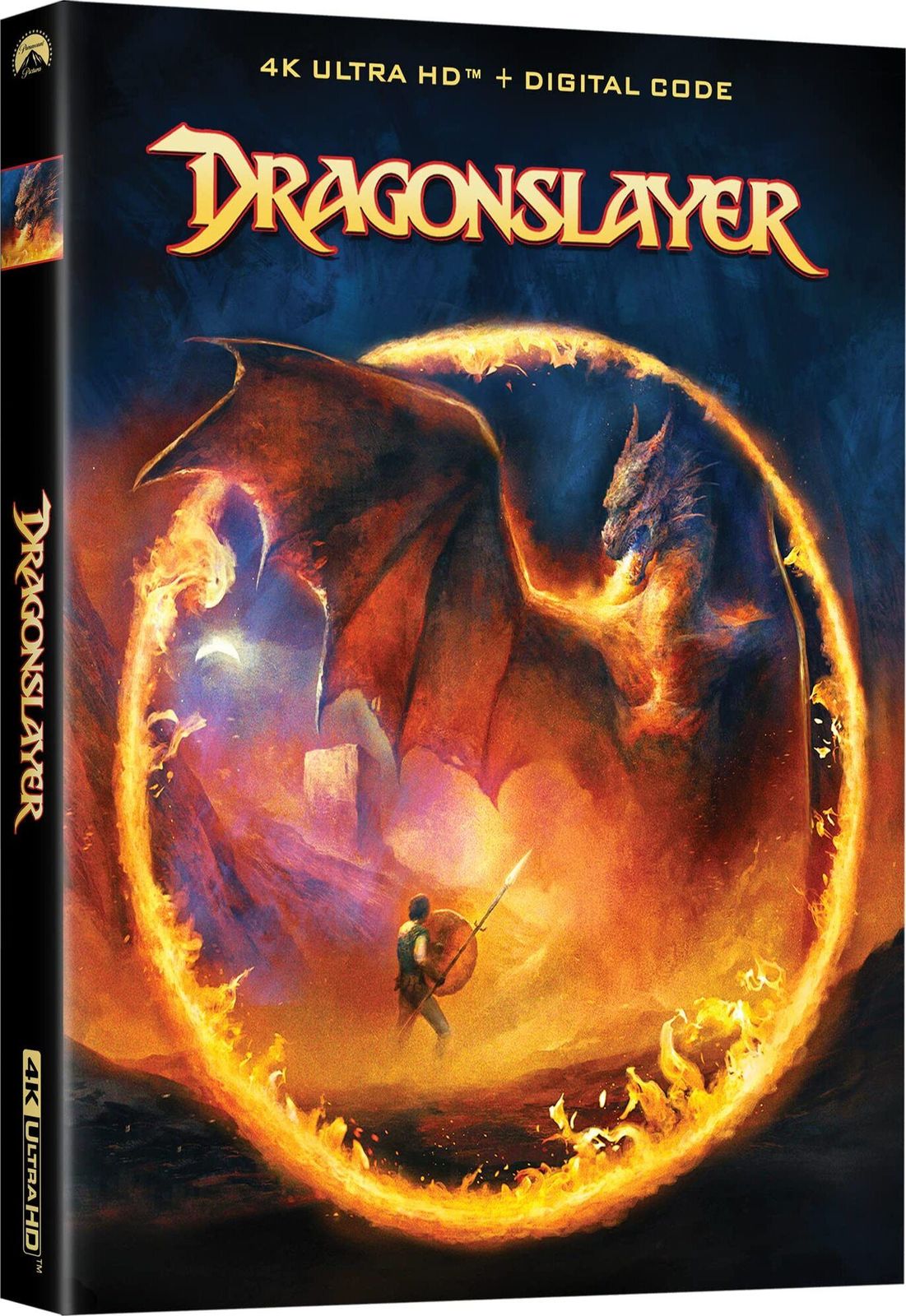 Dragonslayer 4K UHD Blu-ray Slip Cover