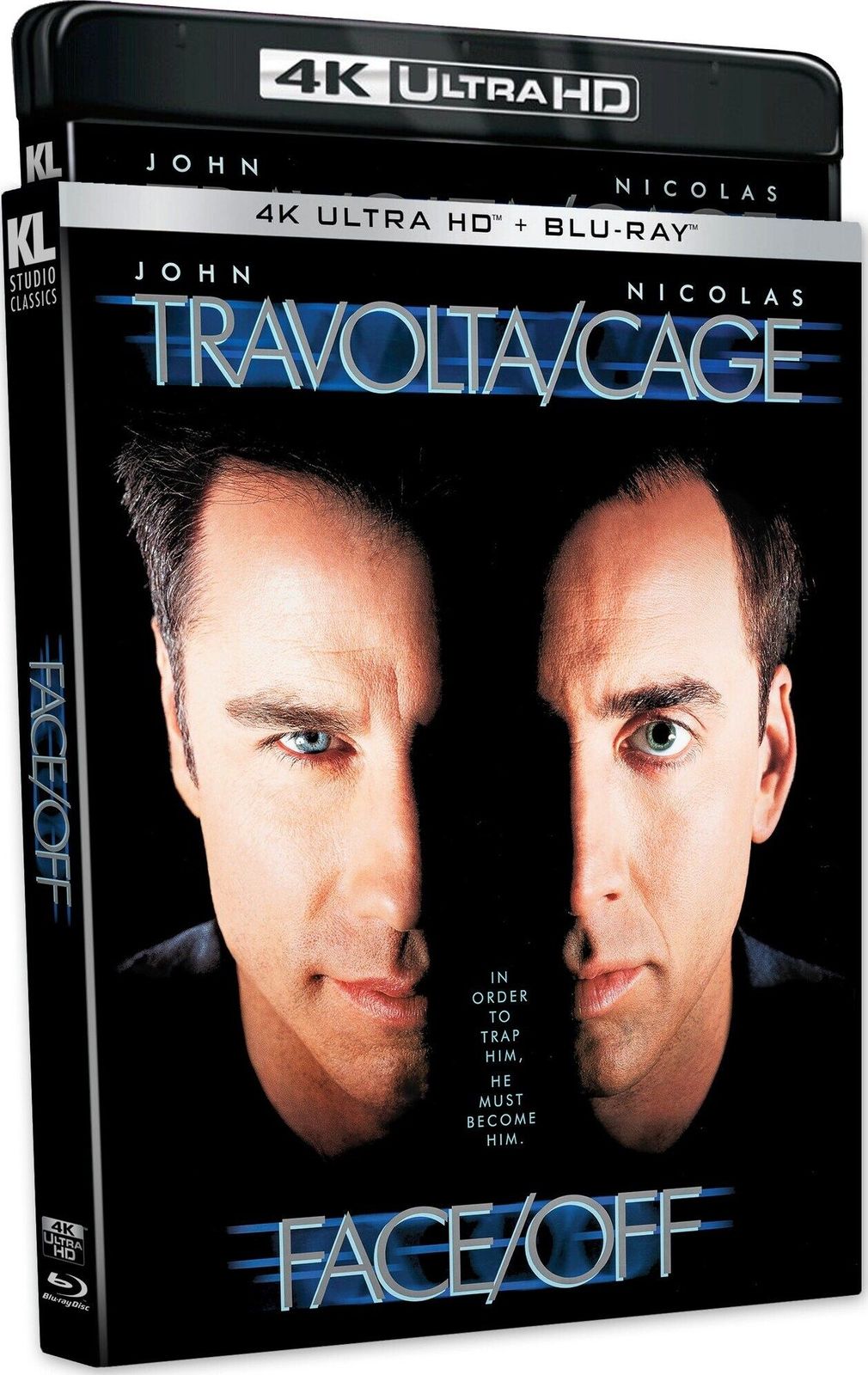 Face/Off 4K UHD Blu-ray Slip Cover