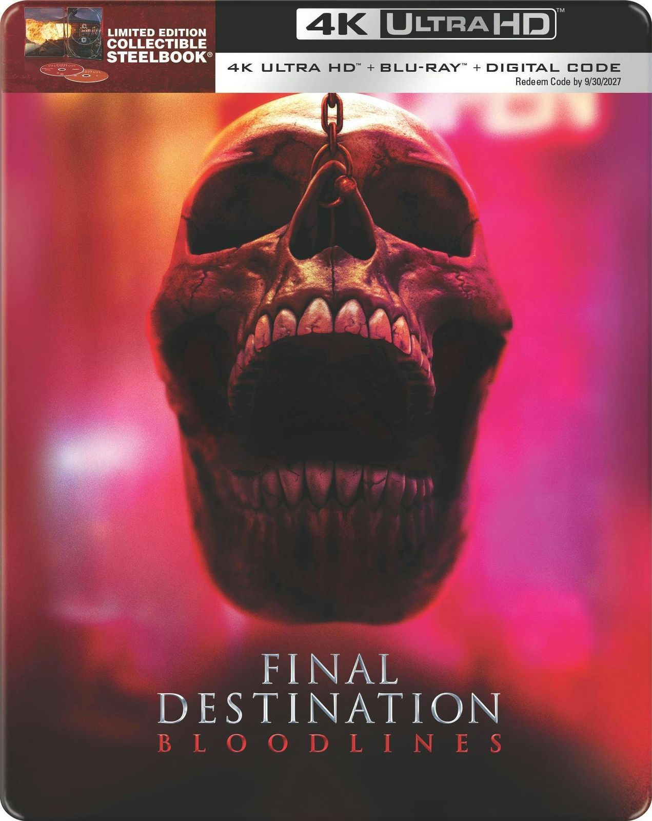 Final Destination: Bloodlines 4K UHD Blu-ray Front