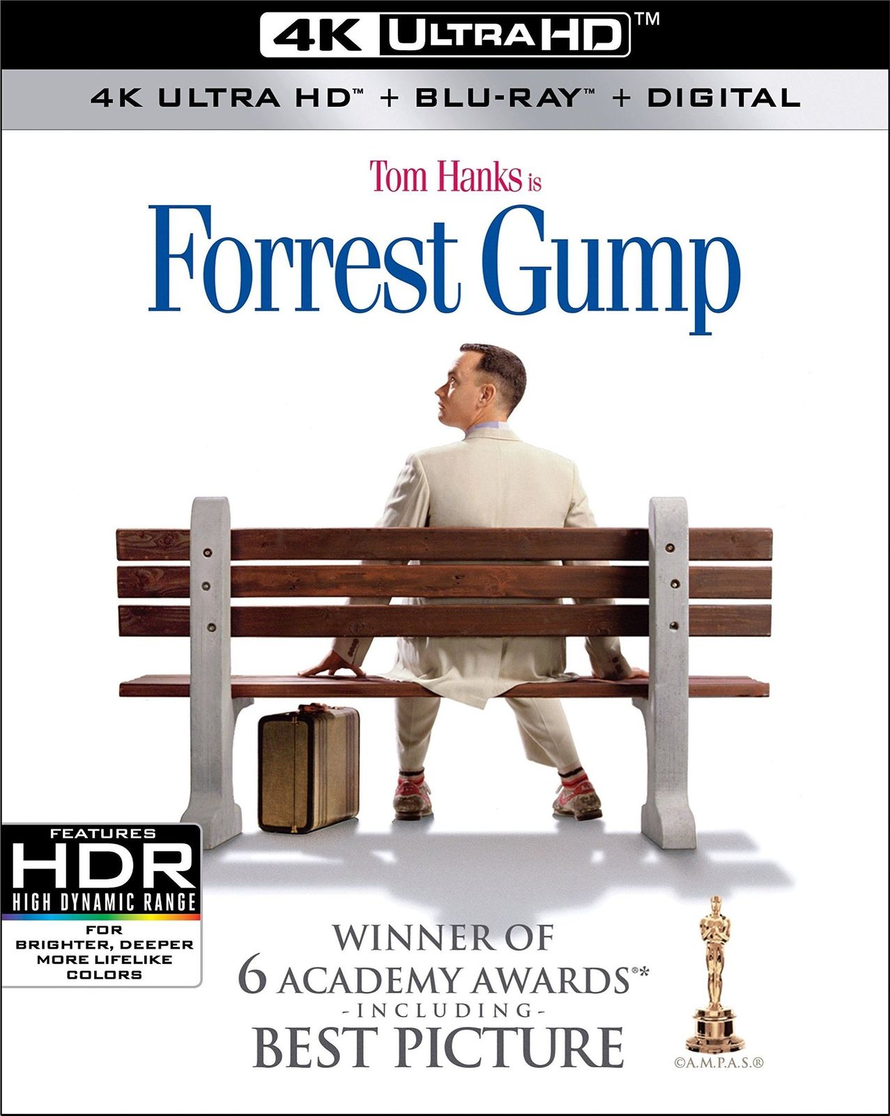 Forrest Gump 4K UHD Blu-ray Slip Cover
