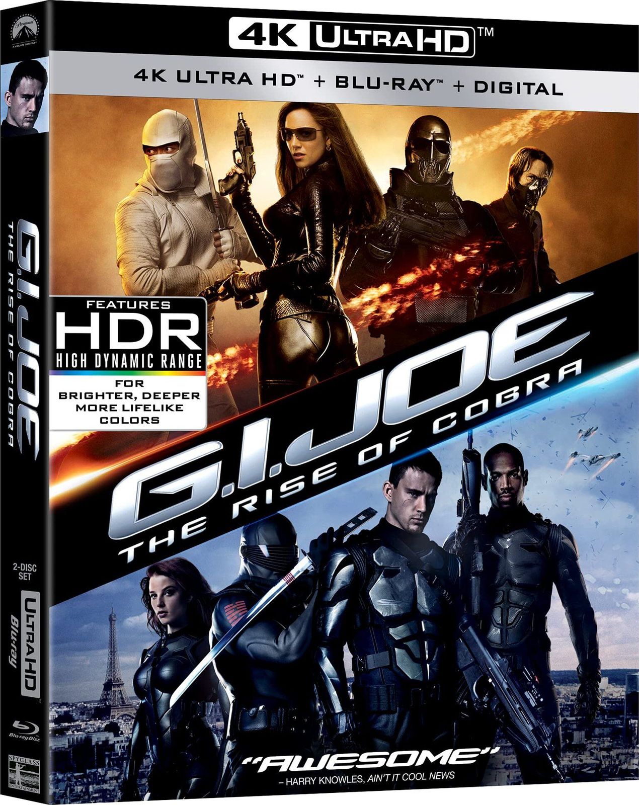 G.I. Joe: The Rise of Cobra 4K UHD Blu-ray Slip Cover