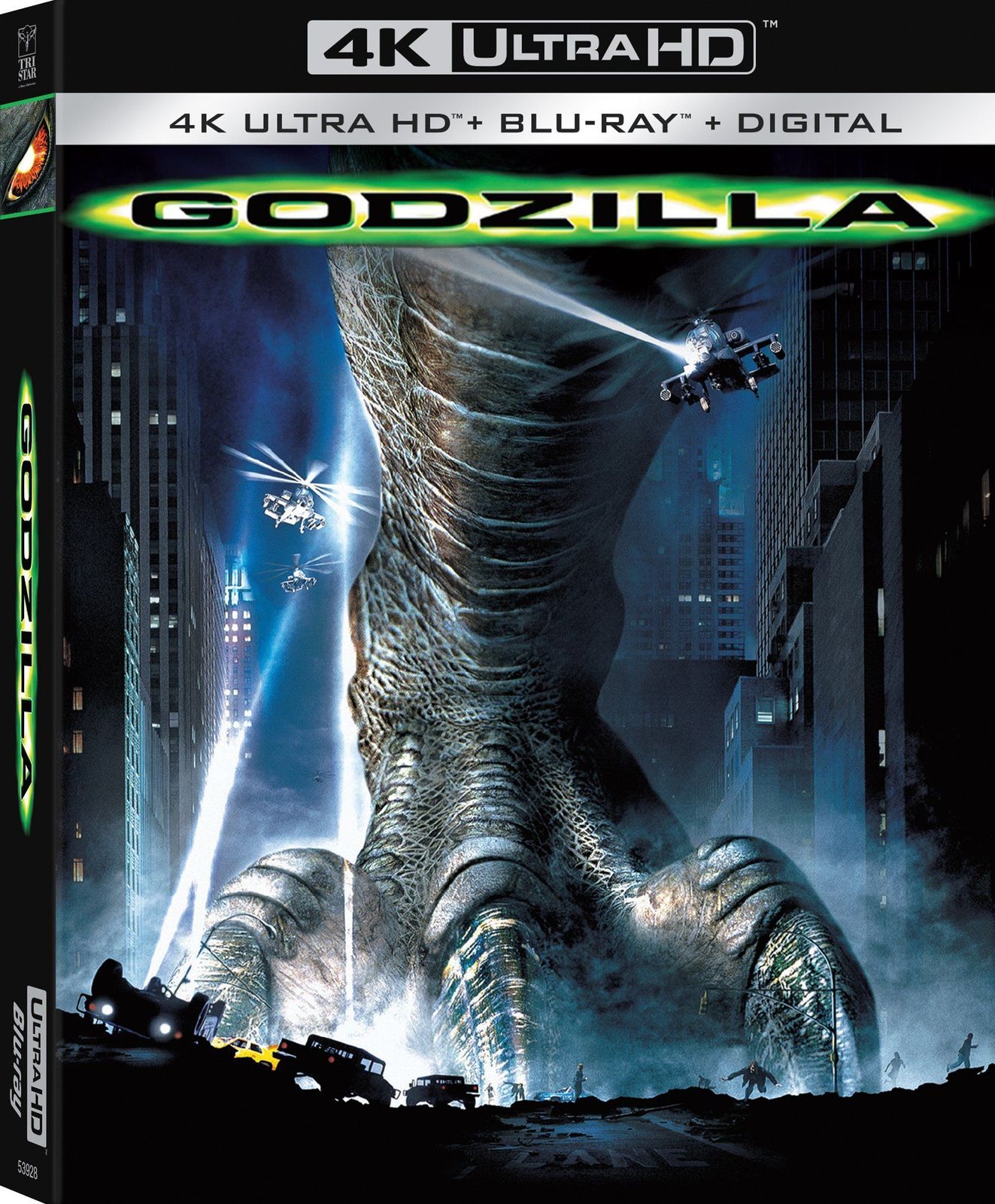 Godzilla 4K UHD Blu-ray Slip Cover