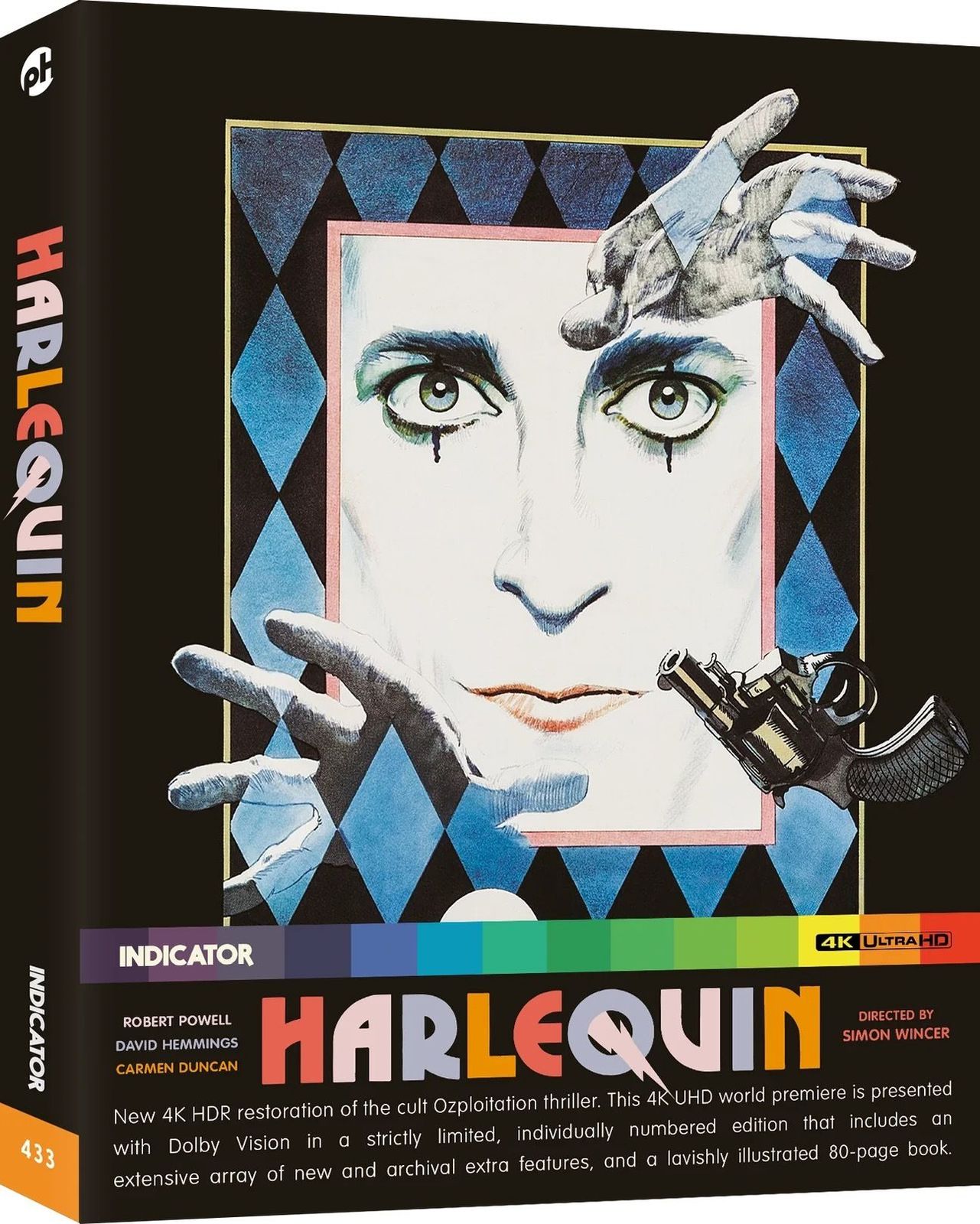 Harlequin 4K UHD Blu-ray Front Cover