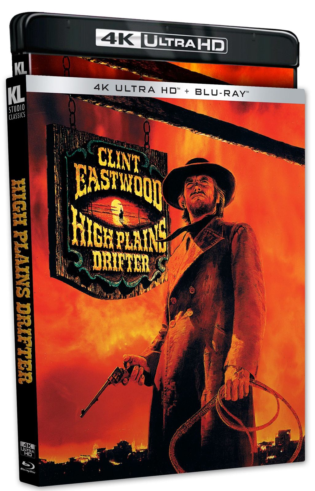 High Plains Drifter 4K UHD Blu-ray Slip Cover