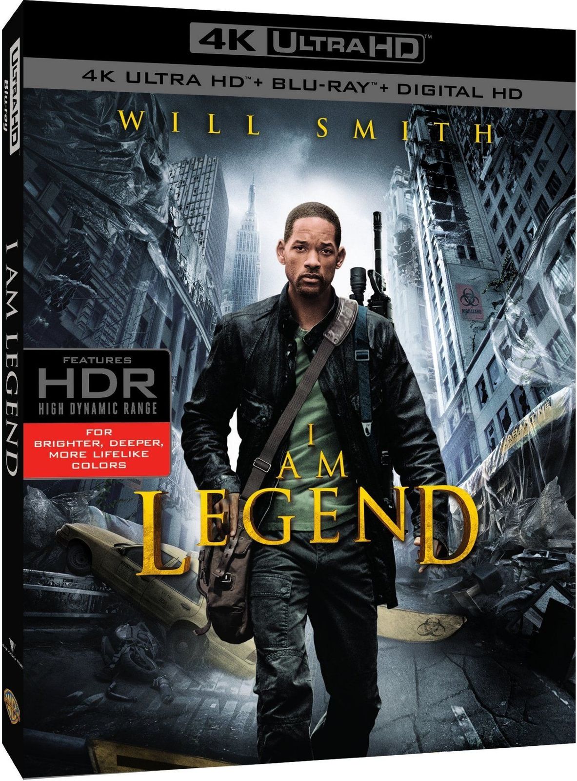 I Am Legend 4K UHD Blu-ray Slip Cover