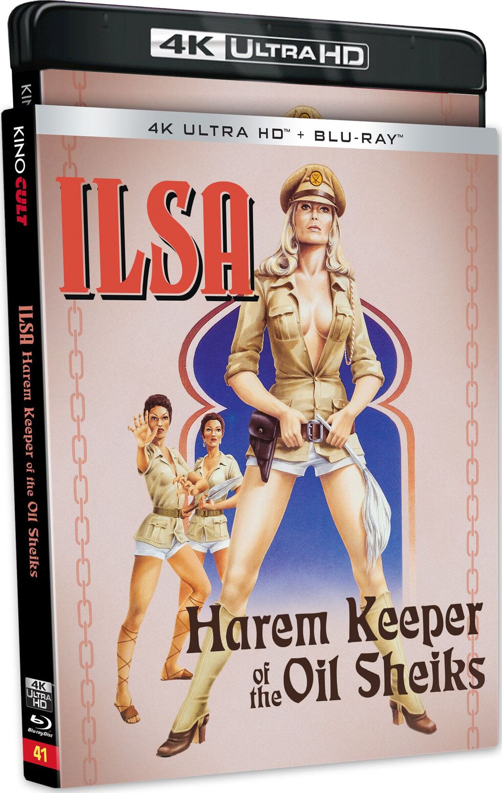 Ilsa: Harem Keeper of the Oil Sheiks 4K Blu-ray Nov 25 — Kino Lorber 0