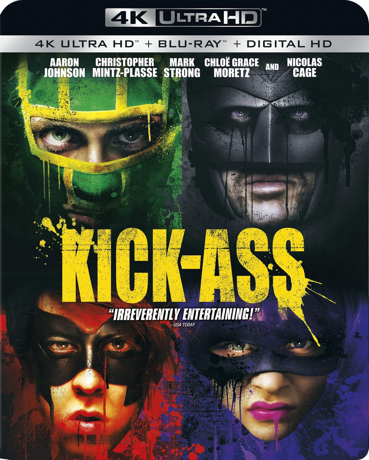 Kick-Ass 4K UHD Blu-ray Slip Cover