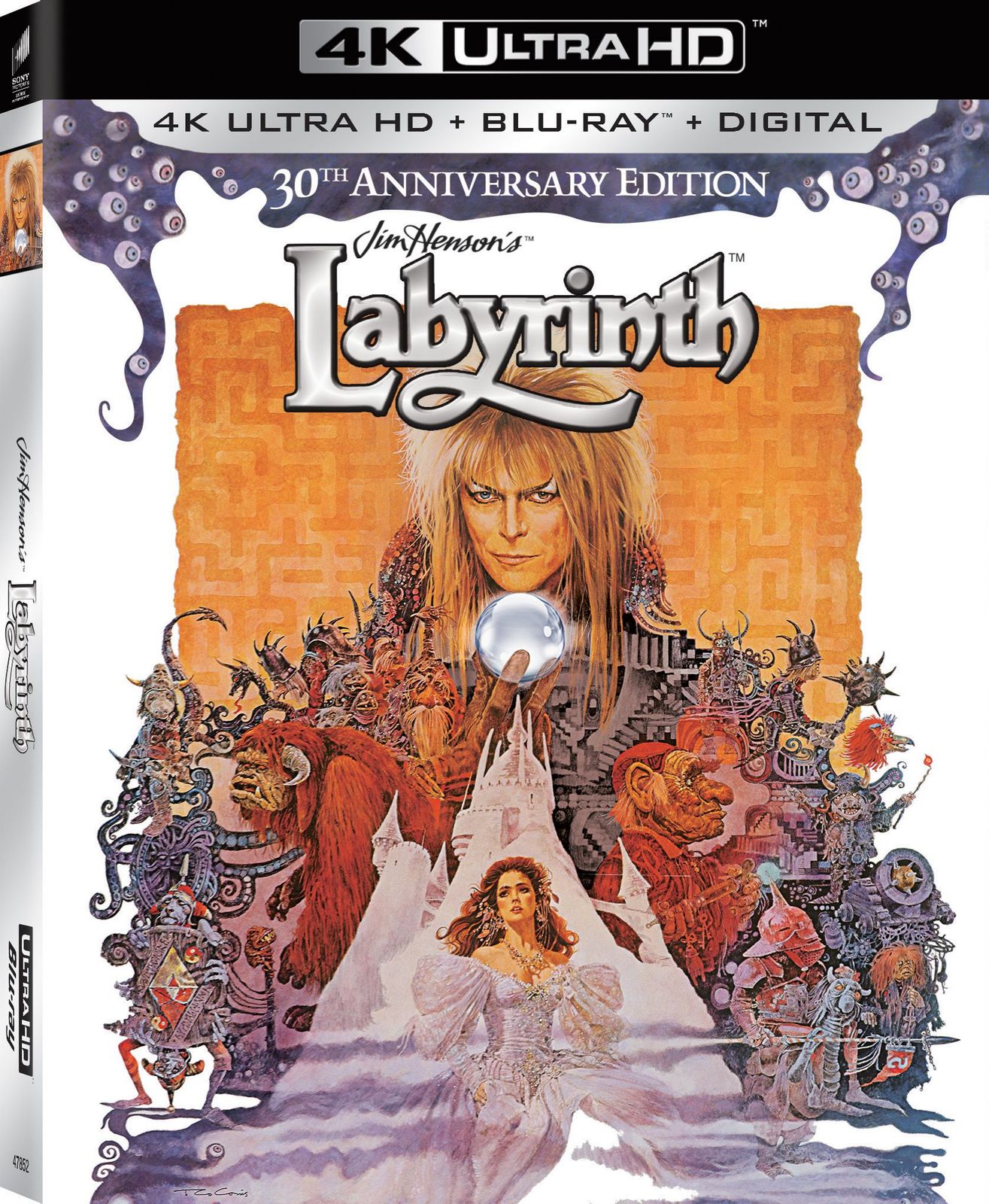 Labyrinth 4K UHD Blu-ray Slip Cover