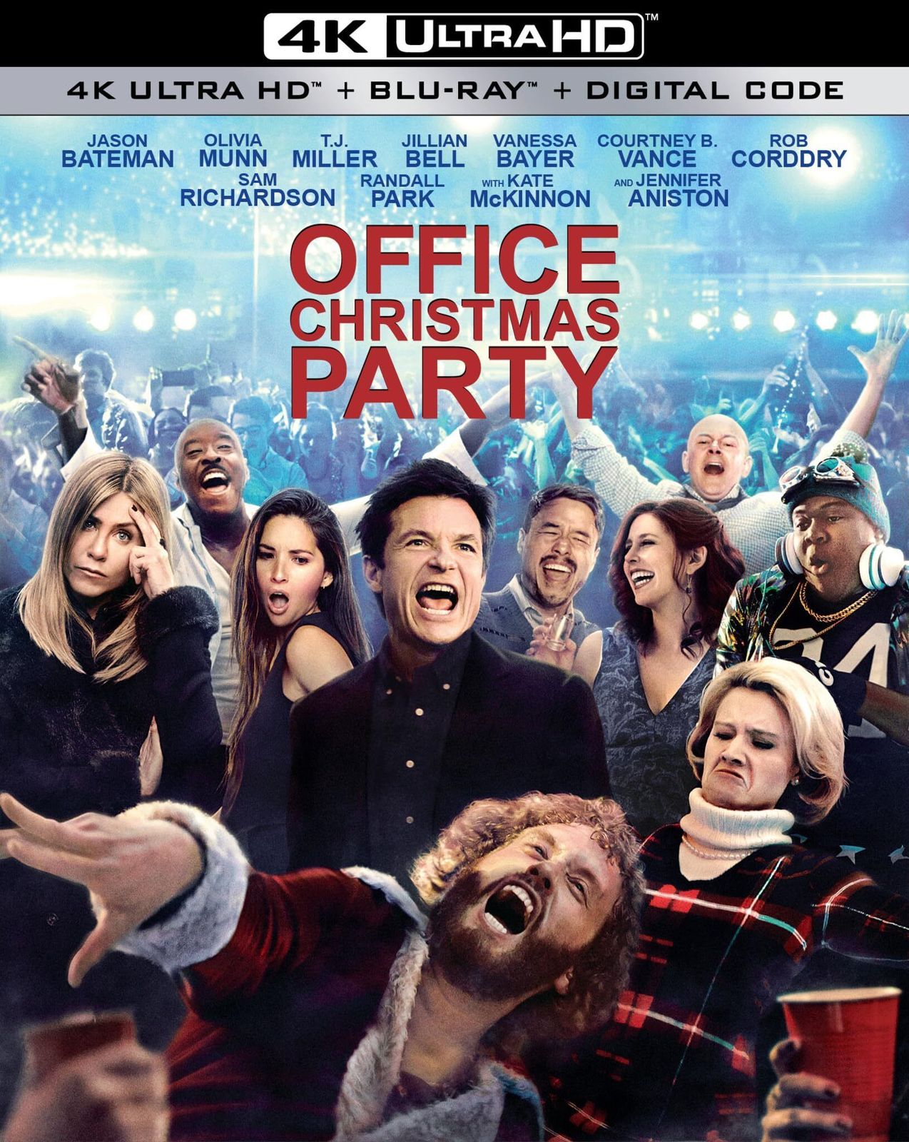 Office Christmas Party 4K UHD Blu-ray Slip Cover