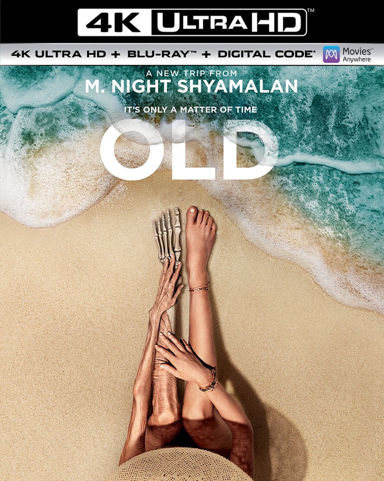 Old 4K UHD Blu-ray Slip Cover