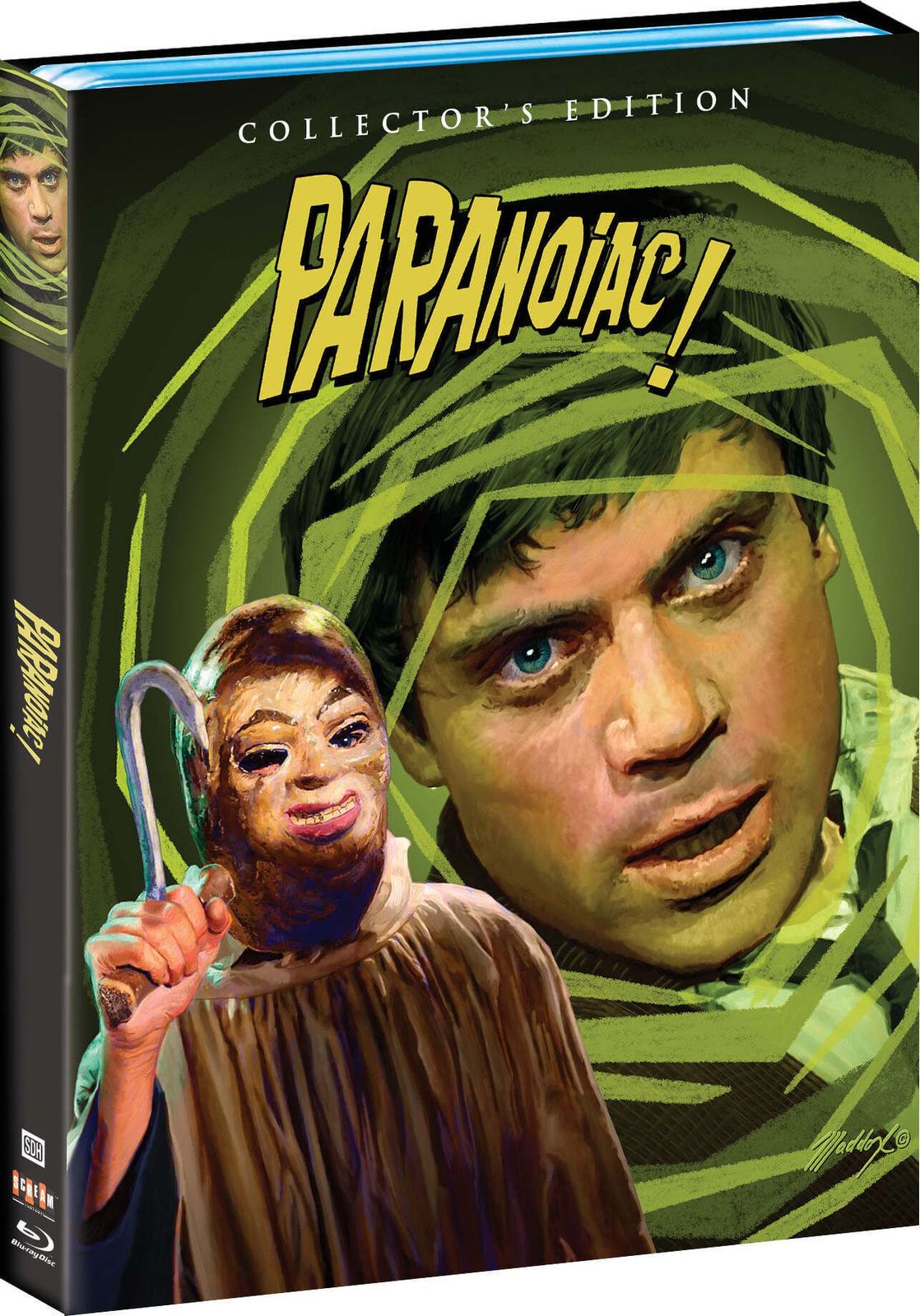 Paranoiac Blu-ray Slip Cover