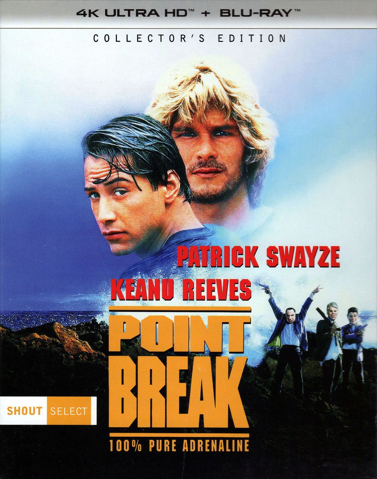 Point Break 4K UHD Blu-ray Slip Cover