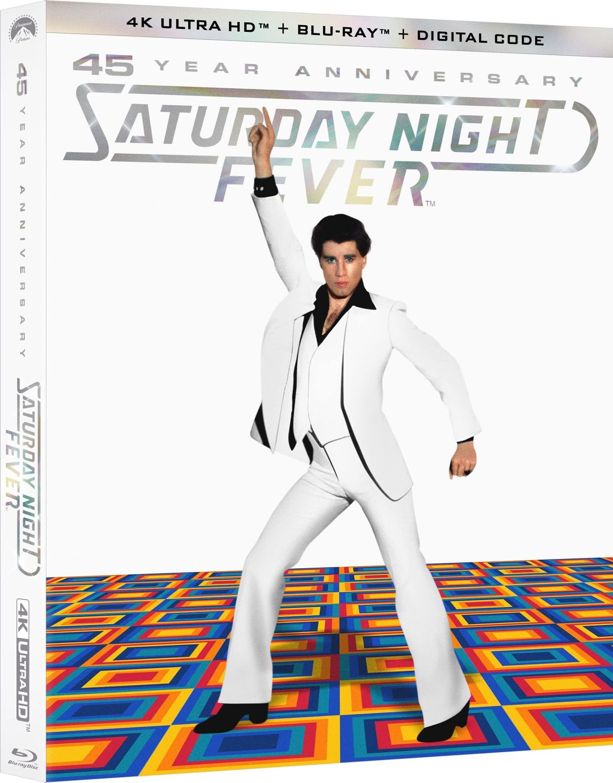Saturday Night Fever 4K UHD Blu-ray Slip Cover
