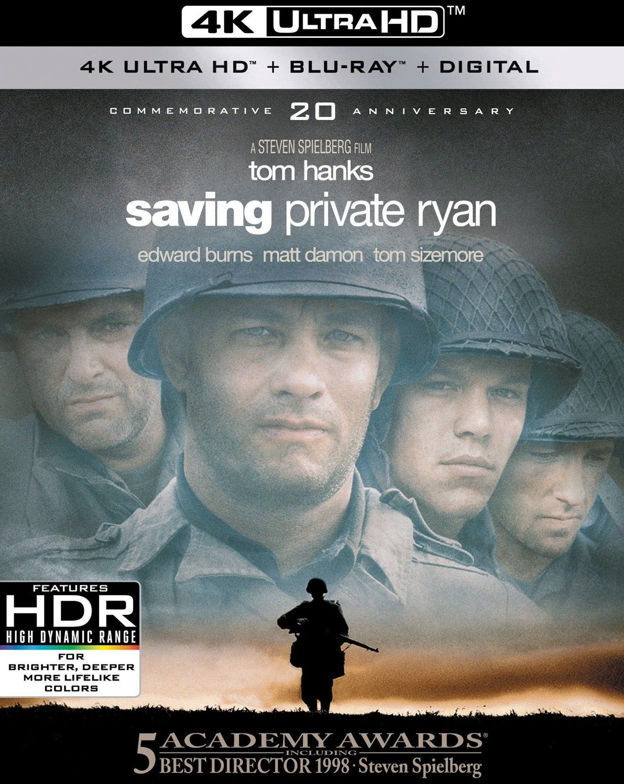 Saving Private Ryan 4K UHD Blu-ray Slip Cover