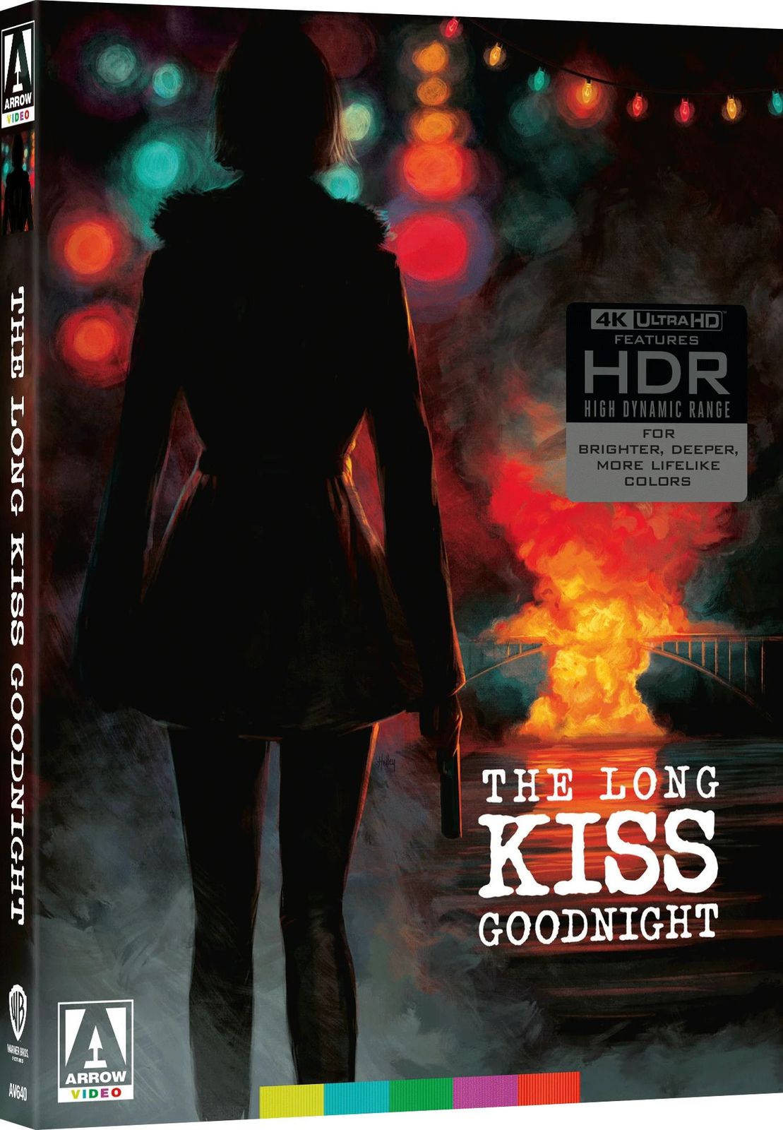The Long Kiss Goodnight 4K UHD Blu-ray Slip Cover