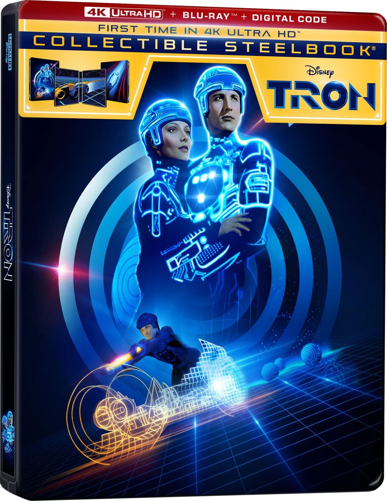 Tron 4K UHD Blu-ray Front