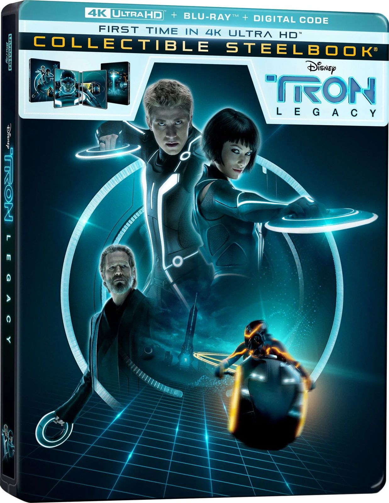 TRON: Legacy 4K UHD Blu-ray Front