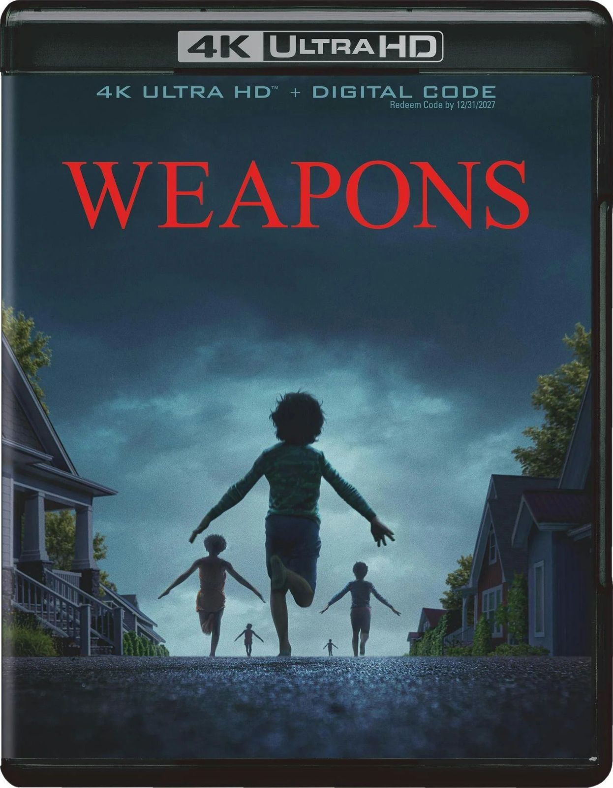Weapons 4K UHD Blu-ray Front