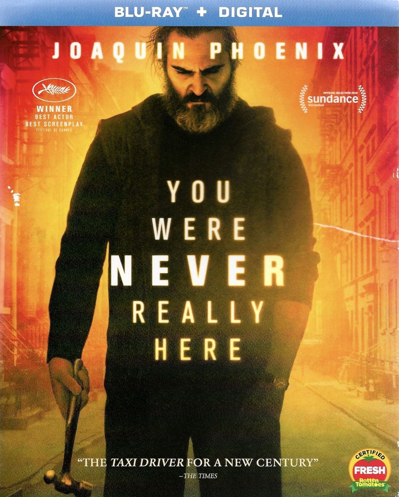 You Were Never Really Here Blu-ray Slip Cover